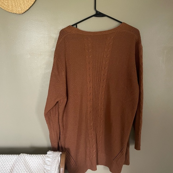 Rust lightweight cardigan - Picture 4 of 4